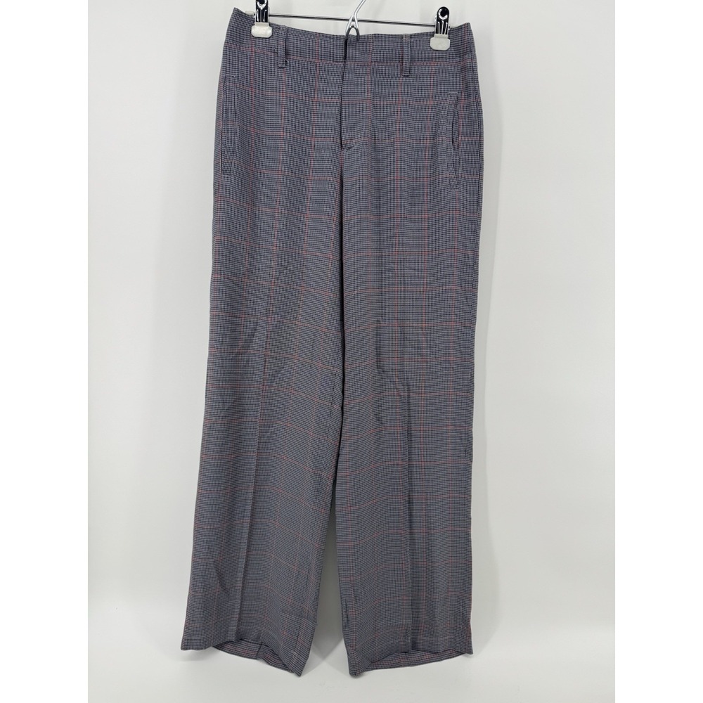 Rag And Bone Womens Plaid Dress Paints Size 4 Lightweight Pockets